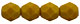 Fire Polish 6mm : Goldenrod