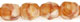 Firepolish 6mm: Pearl/Brown