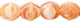 Firepolish 6mm: White/Orange