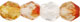 Firepolish 6mm : HurriCane Glass - Crimson/Crystal