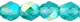 Firepolish 6mm - AB: Lt Teal