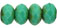 Gemstone Donut 7/5mm: Turquoise/Picasso