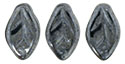 Leaves 12/7mm: Hematite
