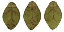 Leaves 12/7mm : Matte - Olivine - Picasso