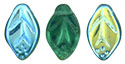 Leaves 12/7mm: Emerald AB