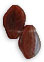 Leaves 14/9mm : HurriCane Glass - Oxblood/Lt. Sapphire