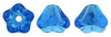 Baby Bell Flowers 4/6mm : Capri Blue