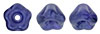 Baby Bell Flowers 4/6mm : Coated - Purple Salvia