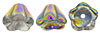 Bell Flowers 8/6mm : Vitral - Lt. Rosaline