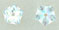 Large Flower Spacer 7mm: Crystal AB