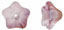 Trumpet Flower 8/13mm : Luster - Lt. Copper Amethyst