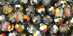 M.C. Beads 4mm - Round : Marea - Crystal