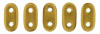 CzechMates Bar 6 x 2mm Tube 2.5" : Matte - Metallic Anitque Gold