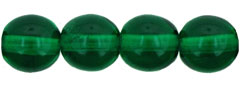 Round Beads 6mm : Green Emerald