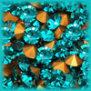Preciosa Crystal Chaton ss18 : Teal