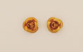 Metal Flower 6mm: Matte - Tangerine