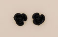Metal Flower 8mm: Matte - Black