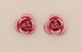 Metal Flower 10mm: Matte - Pink