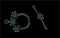 Multi Daisy Toggle: Gun Metal
