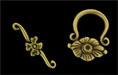 Magnolia Toggle: Antique Brass