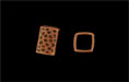 Square Tube 10/8mm : Antique Copper