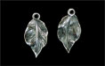 Detailed Leaf Pendant 20/10: Antique Silver