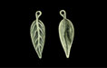 Leaf Pendant 20/6mm : Antique Silver