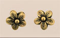 Large Flower 15mm: Antique Gold