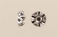 Flower Band 5/10mm: Antique Silver