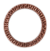 TierraCast : Link - Radiant 1 1/4" Ring, Antique Copper