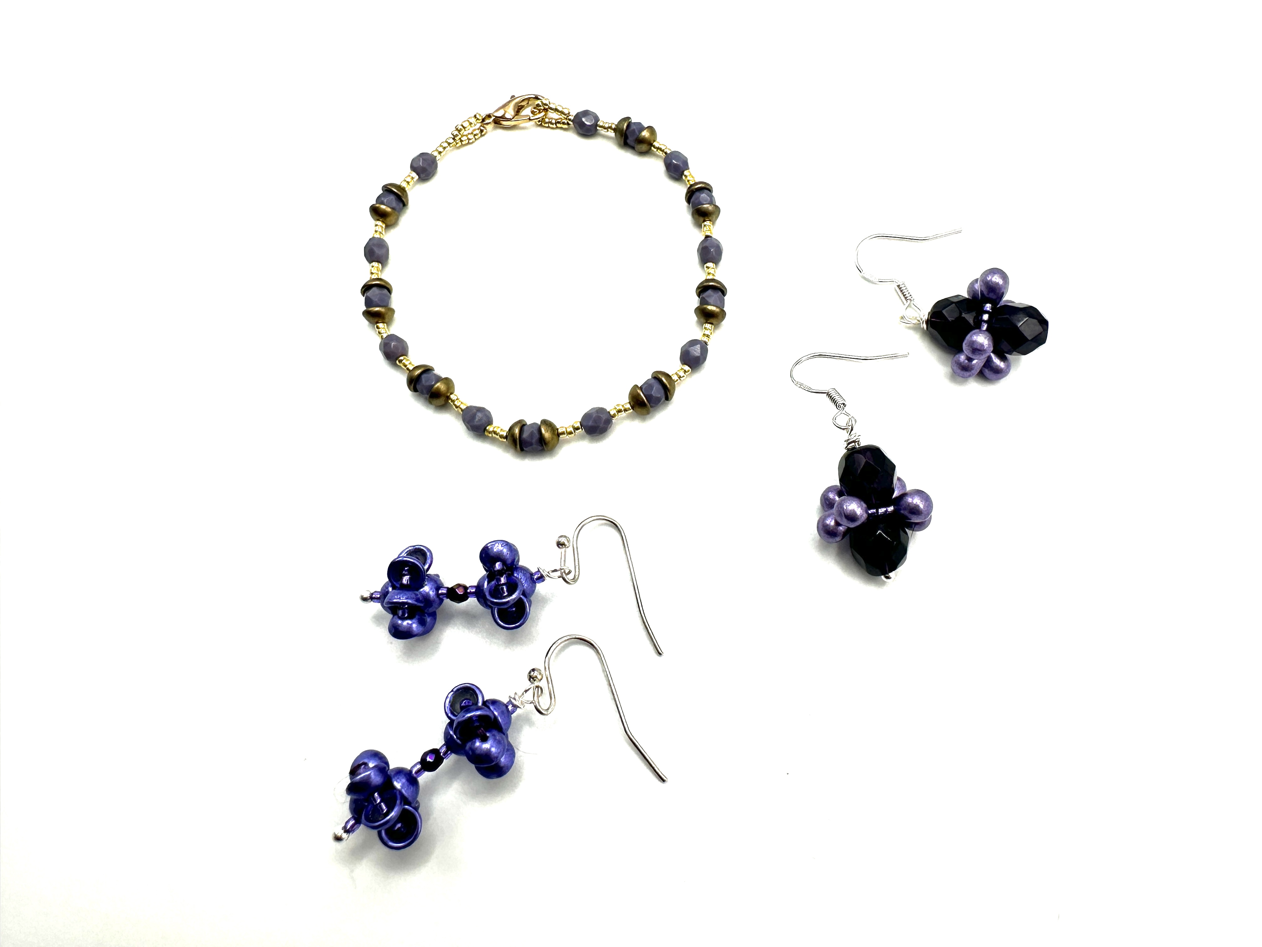 Passion for Purple Jewelry Trio