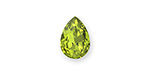 PRESTIGE 4320 10mm Pear Fancy Stone Citrus Green