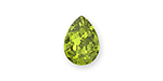 PRESTIGE 4320 14mm Pear Fancy Stone Citrus Green