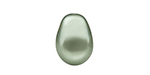 PRESTIGE 5821 11mm Pear Shaped Crystal Pearl Powder Green