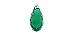 PRESTIGE 6010 13mm Briolette Pendant Majestic Green