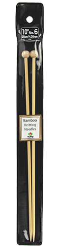 TULIP Bamboo Knitting Needles 10 / 25cm
